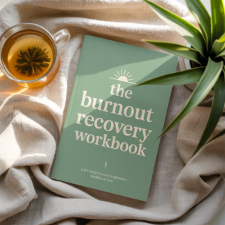The Burnout Recovery Workbook — 8-Week Guided Program with Energy Audits